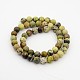 Synthetical Gemstone Round Bead Strands G-P070-52-3mm-2