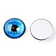 Cabochons di vetro&nbsp;GGLA-T004-03H-1