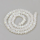 Chapelets de perles en verre électroplaqué X-EGLA-S141-6mm-01E-2