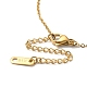 304 Halskette mit Umschlagmedaillon aus Edelstahl NJEW-H024-04G-02-3