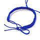 2шт нейлоновый плетеный браслет BJEW-JB07525-07-8