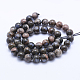 Chapelets de perles en pierre gemme naturelle G-F531-4mm-P-2