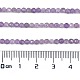 Natürliche Lavendel-Amethyst-Perlenstränge&nbsp;G-C127-A03-04-4