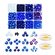 Kits de fabrication de bijoux de bracelet de série bleue de bricolage DIY-YW0002-66-1