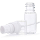 Benecreat 24 paquete de botella de spray de plástico transparente de 10 ml con tapa antipolvo atomizador de viaje de plástico de niebla fina con 10 uds. DIY-BC0010-96-5
