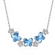 Trendy 925 Sterling Silver Pendant Necklace NJEW-BB30720-1