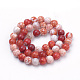 Natural Weathered Agate Beads Strands G-S249-07-8mm-2