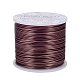 BENECREAT 15 Gauge (1.5mm) Aluminum Wire 220FT (68m) Anodized Jewelry Craft Making Beading Floral Colored Aluminum Craft Wire - Brown AW-BC0001-1.5mm-11-1
