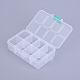 Organizador de almacenamiento de caja de plástico X-CON-X0002-01-2