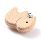 Beech Wood Baby Pacifier Holder Clips AJEW-XCP0001-47P-4