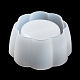 Moldes de taza de vela de silicona diy de flores DIY-P078-06-4