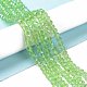Electroplate Glass Beads Strands EGLA-A034-T4mm-L17-4