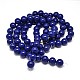 Dyed Lapis Lazuli Round Beads Strands G-N0139-01-20mm-2
