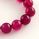 Round Natural Agate Beads Strands G-S119-01-10mm-1