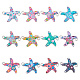 arricraft 48 Pcs Starfish Charms ENAM-AR0001-39-1
