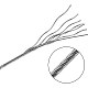 Benecreat 394-feet 0.01inch (0.3mm) 7-strand lightgrey bead string wire filo di acciaio inossidabile rivestito in nylon per collana bracciale perline lavoro artigianale TWIR-BC0001-04C-7