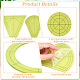 Set di righelli patchwork per cucire in acrilico DIY-WH0028-98-4