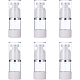 空のプラスチックプレスポンプを恩恵を受けてください  マニキュアリムーバー清潔な液体の水の貯蔵ボトル  透明  9.5cm  容量：15ミリリットル MRMJ-BC0001-48-15ml-1