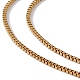 201 Box-Halskette aus Edelstahl für Männer und Frauen NJEW-P268-A25-2X5-2