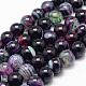 Chapelets de perles en agate rayée naturelle/agate à bandes X-G-K155-A-10mm-10-1