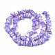 Eau douce naturelle de coquillage perles brins SHEL-N003-23-B01-2