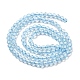 Natürliche blaue Topas-Perlenstränge&nbsp;X-G-H079-A02-03-3