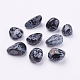 Naturschneeflocke Obsidian Perlen G-F517-16-1