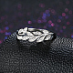 Moda 925 esterlina anillos de plata RJEW-BB18889-8-6