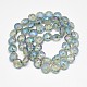 Electroplate Glass Beads Strands EGLA-Q084-14mm-06-2