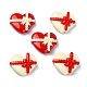 Cabujones decodificados de resina opaca del día de San Valentín CRES-M031-04-1