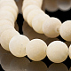 Natürliche gelbe Jade Perlen Stränge G-T106-313-2