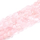 Fili di perline quarzo roso  naturale  G-G018-13B-1