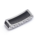 Retro 304 Stainless Steel Slide Charms/Slider Beads STAS-L243-007AS-2