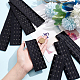 Benecreat 8 pièces 5 styles polyester femmes 3 rangées x 7/9/11/13/15 crochets palangre corset soutien-gorge extender FIND-BC0004-21A-3