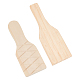 OLYCRAFT 2pcs Wooden Clay Paddles DIY Crafts Ceramic Tools Pottery Wooden Sculpture Pad Figurine Clay Molding Tool Unfinished Wooden Paddles for Art Crafts Pottery DIY Modeling - 2 Styles TOOL-OC0001-60-1