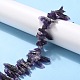 Rough Raw Natural Amethyst Beads Strands G-G010-12-4
