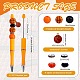 Kit de fabrication de stylos à perles de basket-ball bricolage DIY-SZ0009-96-2