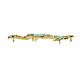 Chinese Style Alloy Enamel Chandelier Components Links X-ENAM-E329-67A-G-7