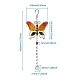 Elecrelive 2pcs 2 Farben Eisen Schmetterling Anhänger HJEW-EL0001-14-3