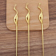 Kran Haarstäbchen aus Legierung im chinesischen Stil OHAR-PW0006-01A-1