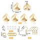 Fabrication de boucles d'oreilles bricolage benecreat DIY-BC0004-24-3