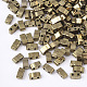 Electroplate Opaque Glass Seed Beads SEED-S023-20B-02-1