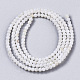Eau douce naturelle de coquillage perles brins X-BSHE-T009-01F-2
