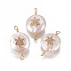 Natural Cultured Freshwater Pearl Pendants PEAR-I005-22F-1