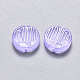 Transparent Spray Painted Glass Beads GLAA-S190-007A-02-2