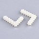 Handgefertigte ABS-Kunststoff-Perlen in Perle FIND-T039-18-L-3