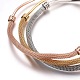 304 Stainless Steel Bangle Sets BJEW-F363-02M-2