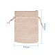 Pandahall элитные мешочки для упаковки мешковины на шнурке ABAG-PH0001-14x10cm-05-3