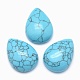 Synthetic Turquoise Cabochons G-E491-B-16-1