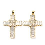 Латунь кубический цирконий кулон ZIRC-C021-30G